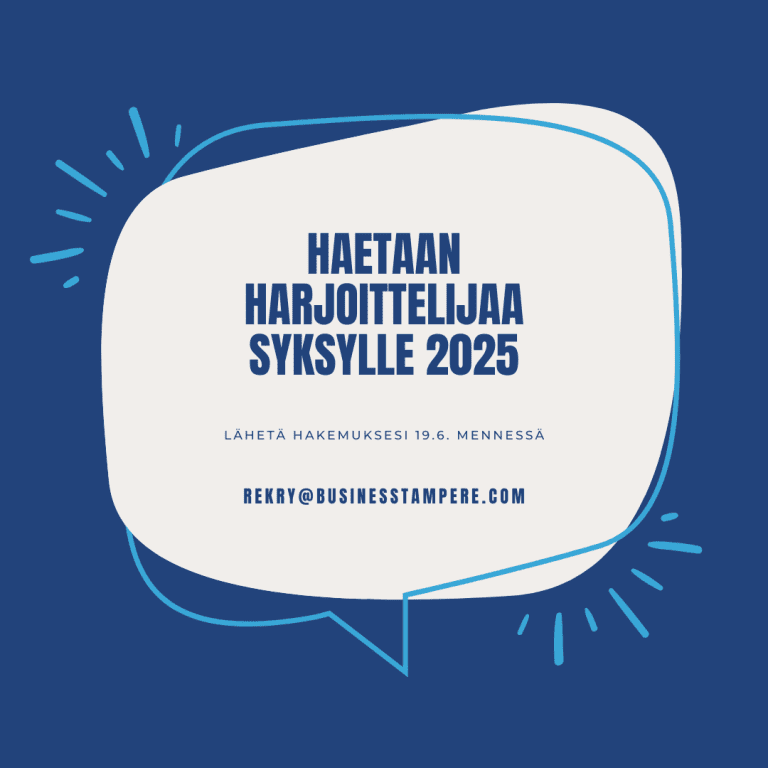 Tampereen ja Pirkanmaan EU-toimisto hakee korkeakouluharjoittelijaa! 