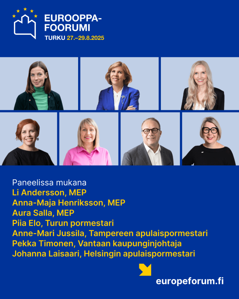 Eurooppa-foorumin ilmoittautuminen on auki!